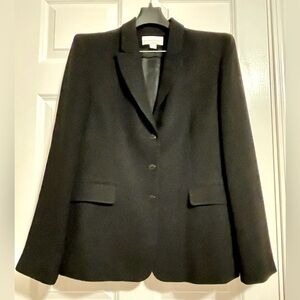 Women’s Casual Corner Black Suit-coat, size 14.
